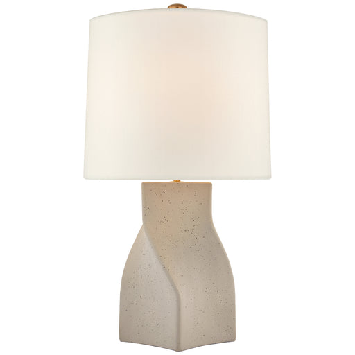 Claribel One Light Table Lamp in Canyon Gray