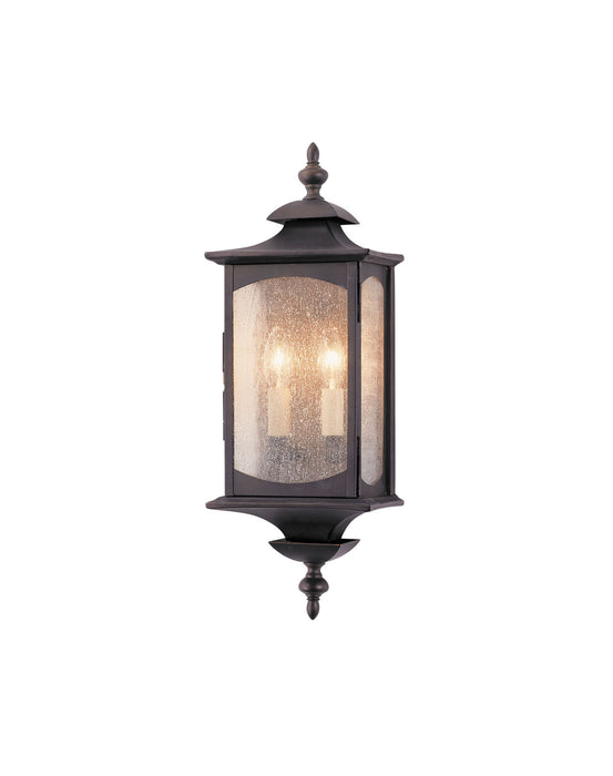 Market Square Two Light Outdoor Fixture in Oil Rubbed Bronze