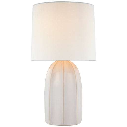 Melanie LED Table Lamp in Ivory