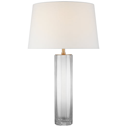 Fallon LED Table Lamp in Clear Glass