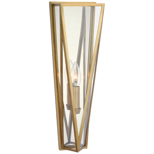 Lorino LED Wall Sconce in Hand-Rubbed Antique Brass