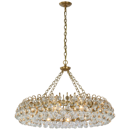 Bellvale LED Chandelier in Hand-Rubbed Antique Brass