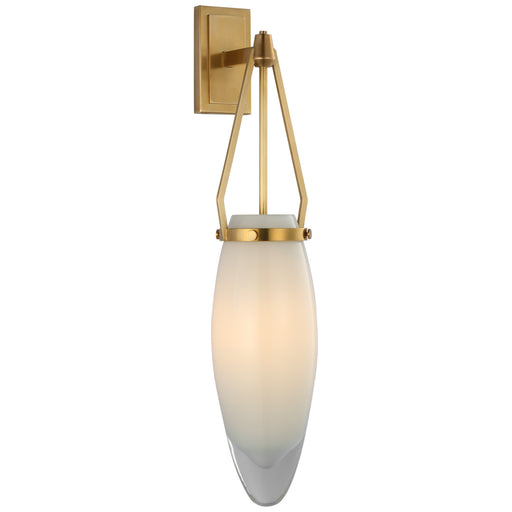 Myla LED Wall Sconce in Antique-Burnished Brass