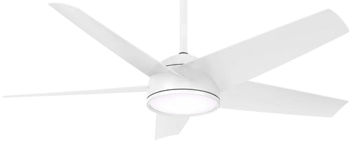 F781L-WHF - Chubby 58" Outdoor Ceiling Fan in Flat White by Minka Aire