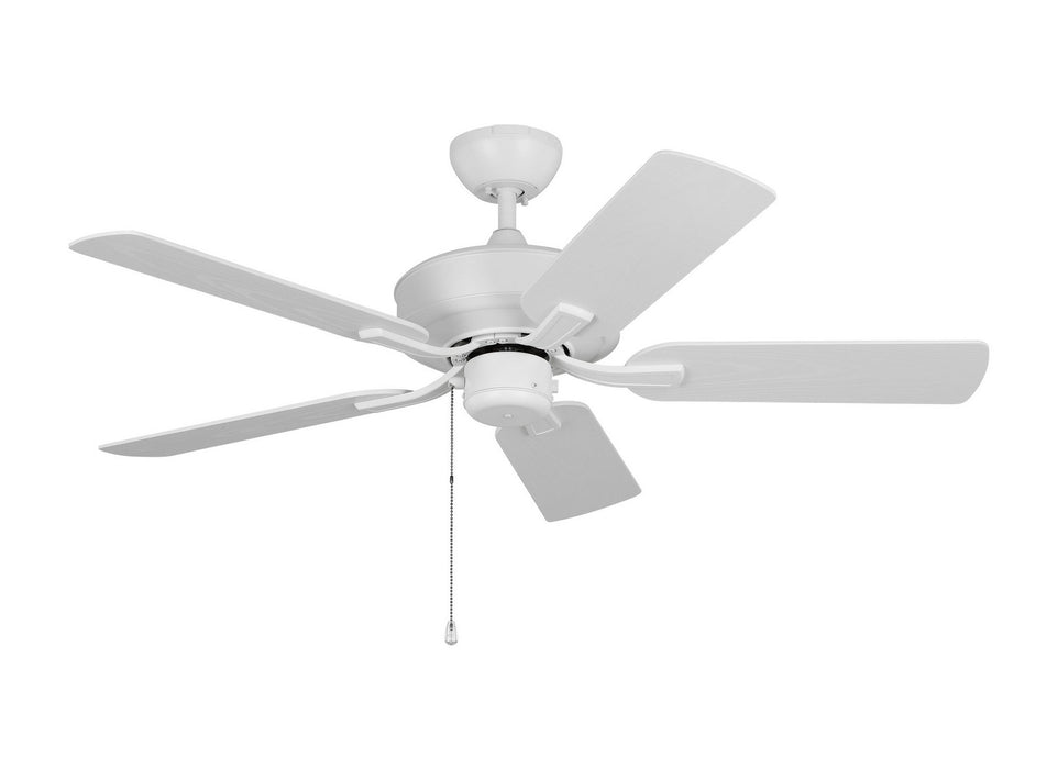 Linden Outdoor 44'' Ceiling Fan in Matte White