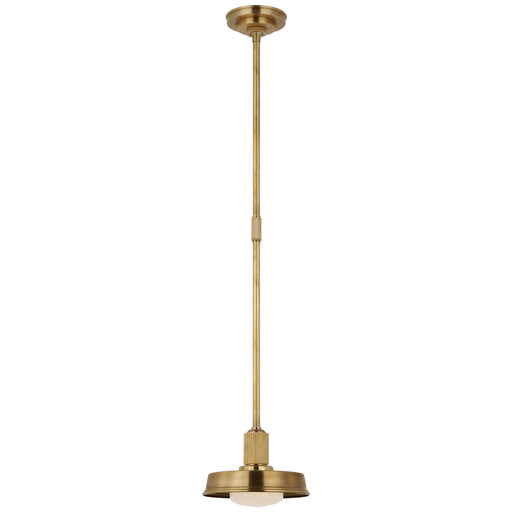 Ruhlmann LED Pendant in Antique-Burnished Brass