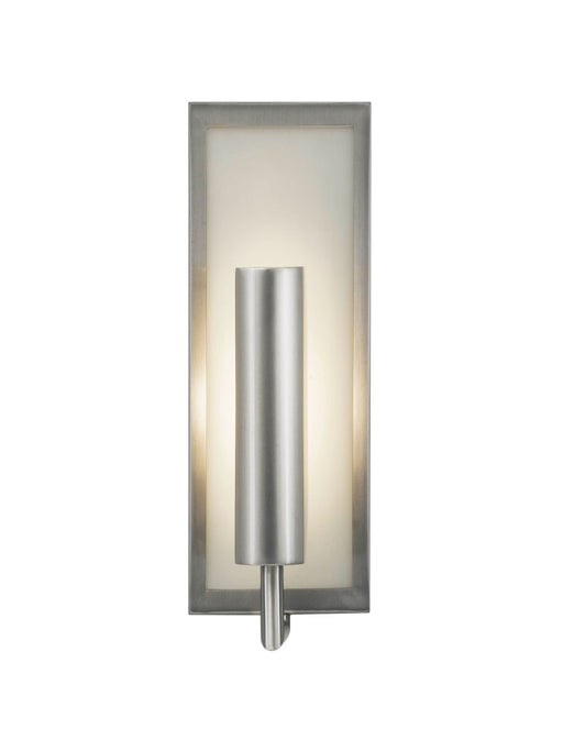 Mila One Light Wall Sconce in Brushed Steel