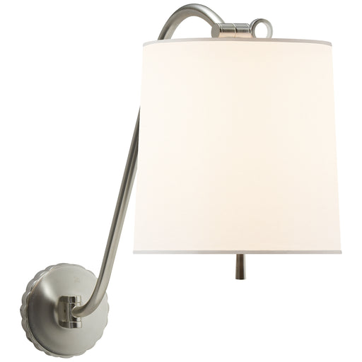 Understudy One Light Wall Sconce in Soft Silver