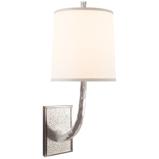 Lyric Branch One Light Wall Sconce in Soft Silver