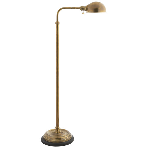 Apothecary One Light Floor Lamp in Antique-Burnished Brass