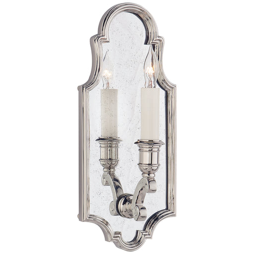 sussex5 One Light Wall Sconce in Polished Nickel