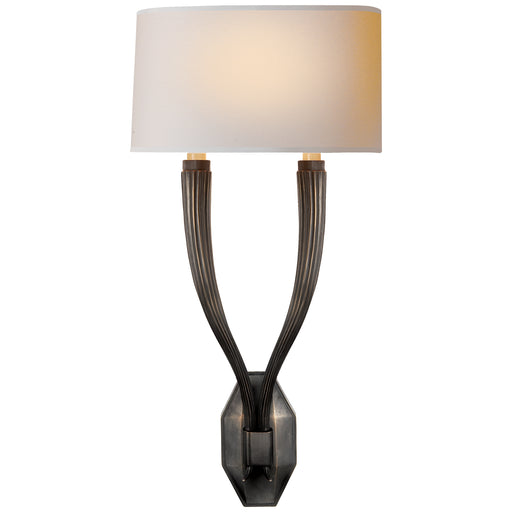 Ruhlmann Two Light Wall Sconce in Bronze