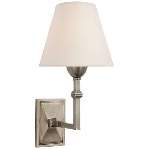Jane One Light Wall Sconce in Antique Nickel