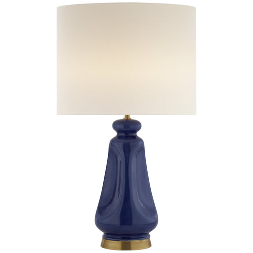 kapila Two Light Table Lamp in Blue Celadon