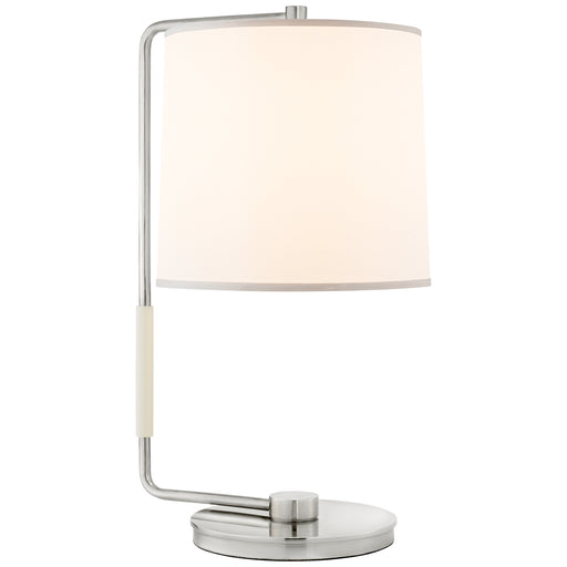 Swing One Light Table Lamp in Soft Silver