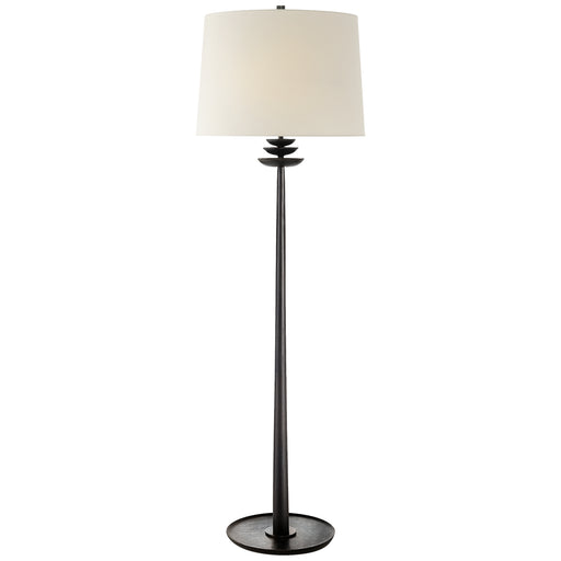 Beaumont Two Light Floor Lamp in Aged Iron