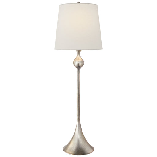 Dover One Light Buffet Lamp in Burnished Silver Leaf