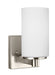 Hettinger One Light Wall / Bath Sconce in Brushed Nickel