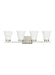 Bayfield Four Light Wall / Bath in Brushed Nickel