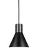 Towner One Light Mini-Pendant in Brushed Nickel