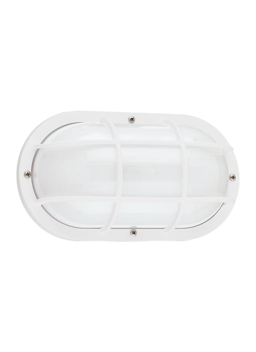 Bayside One Light Outdoor Wall Lantern in White