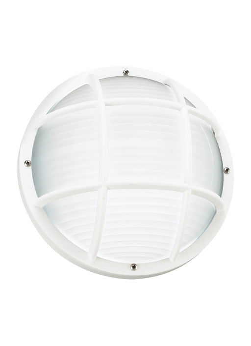 Bayside One Light Outdoor Wall / Ceiling Mount in White