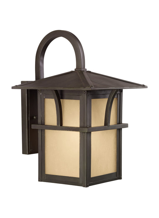 Medford Lakes One Light Outdoor Wall Lantern in Statuary Bronze