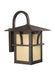 Medford Lakes One Light Outdoor Wall Lantern in Statuary Bronze