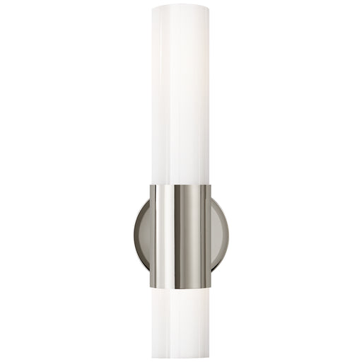 Penz Two Light Wall Sconce in Polished Nickel