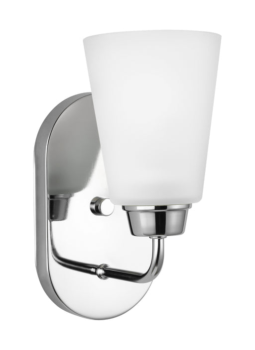 Kerrville One Light Wall / Bath Sconce in Chrome