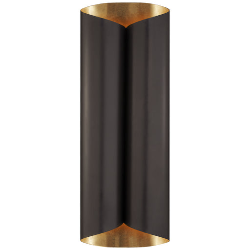 Selfoss Four Light Wall Sconce in Bronze and Gild