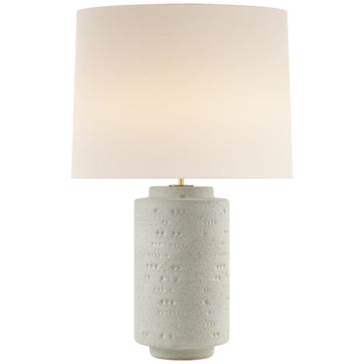 Darina One Light Table Lamp in Volcanic Ivory