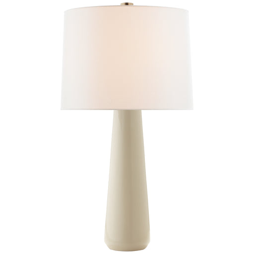 Athens One Light Table Lamp in Ivory