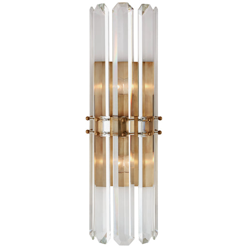 Bonnington Two Light Wall Sconce in Hand-Rubbed Antique Brass