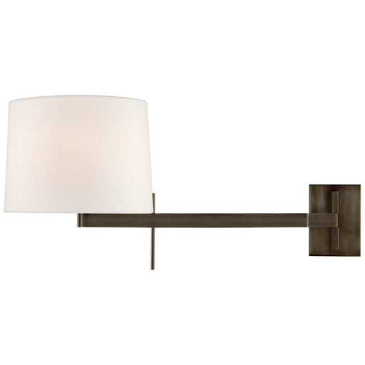 Sweep One Light Wall Sconce in Bronze