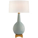 Antoine One Light Table Lamp in Pale Blue