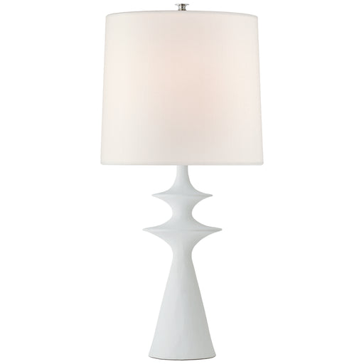 Lakmos One Light Table Lamp in Plaster White