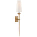 Iberia One Light Wall Sconce in Antique Gold Leaf