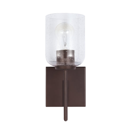 Carter One Light Wall Sconce in Bronze