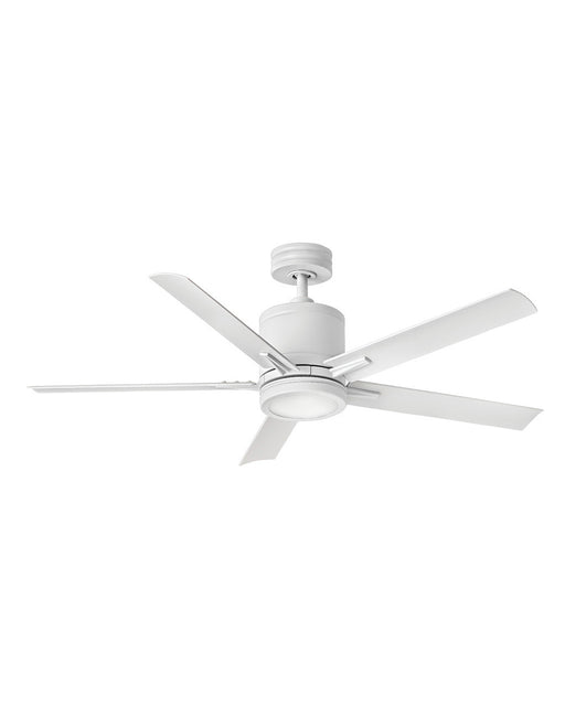 Vail 52" LED Ceiling Fan in Matte White from Hinkley Lighting, item number 902152FMW-LWD