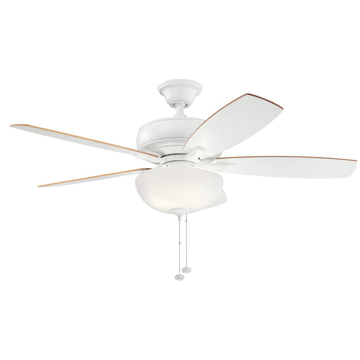Terra Select 52" LED Ceiling Fan in Matte White from Kichler Lighting, item number 330347MWH