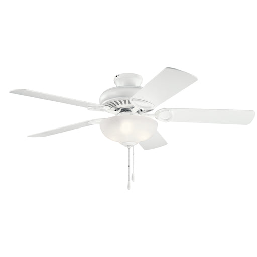 Sutter Place Select 52" Ceiling Fan in Matte White from Kichler Lighting, item number 339501MWH