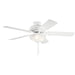 Sutter Place Select 52" Ceiling Fan in Matte White from Kichler Lighting, item number 339501MWH