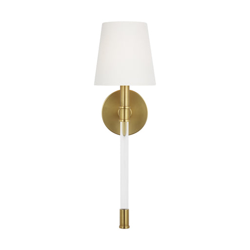 Hanover 1-Light Wall Sconce in Burnished Brass - Lamps Expo