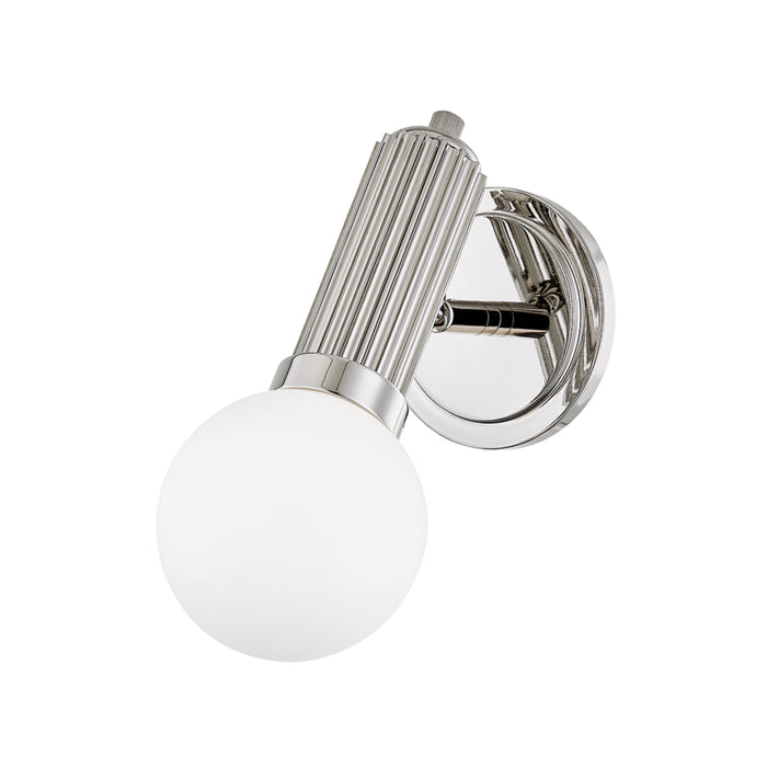 Reade 1 Light Wall Sconce in Polished Nickel