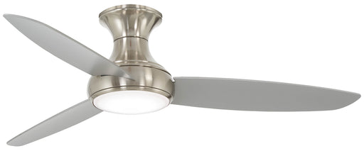 Concept Iii Led 54" Ceiling Fan in Brushed Nickel Wet