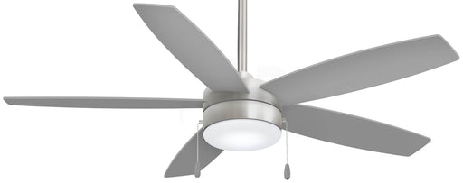 Contractor Series 52" Ceiling Fan in Brushed Nickel W/ Silver