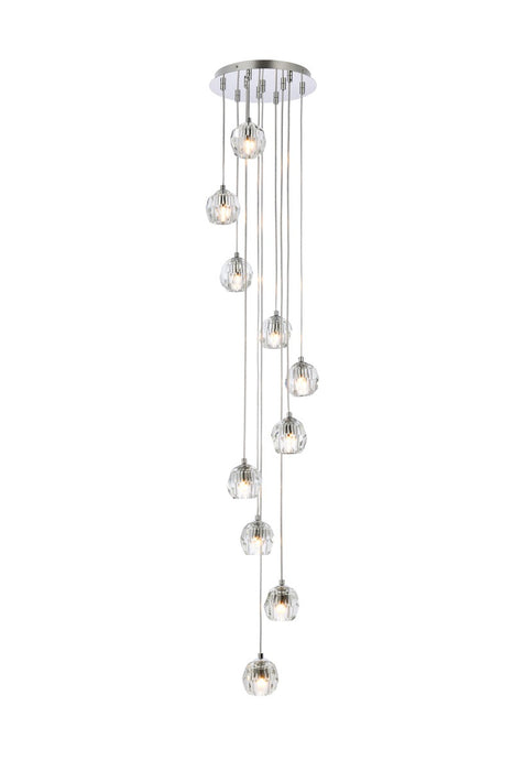 Eren 10-Light Pendant - Lamps Expo