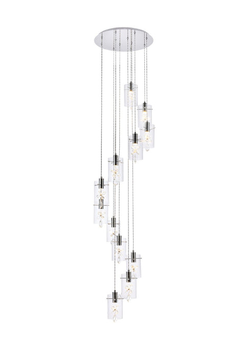Hana 12-Light Pendant - Lamps Expo