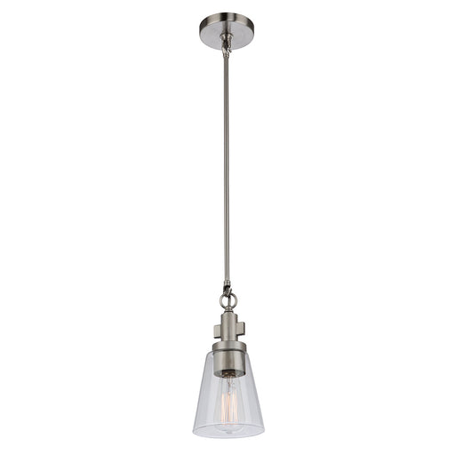 Clarence Pendant In Brushed Nickel